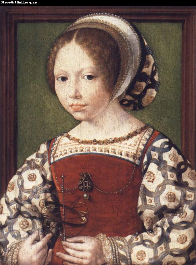 Jan Gossaert Mabuse Portrait of a Little Girl